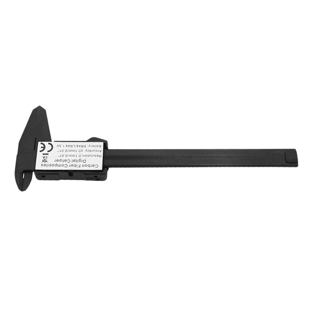 Linijka cyfrowa LCD 150mm 6 cali, suwmiarka z włókna węglowego, elektroniczna suwmiarka, przyrząd pomiarowy, nowy przyrząd