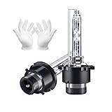 BLXECKY D2S/D2C 35W 6000K Xenon HID Headlight Bulbs,Cool White low Beam Replacement Headlamp Bulbs,66240,85122UB,66040 OEM HID Bulb Direct Replacemen,for 12V Car,2Yrs WTY,Pack of 2