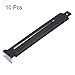 uxcell PCI Slot Covers with Screws for PC Case Dustproof Black 10pcs