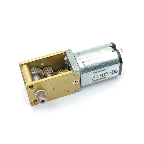 Moteur à engrenages N20 double arbre CC 3V à 5V 780 tr/min pour modélisme