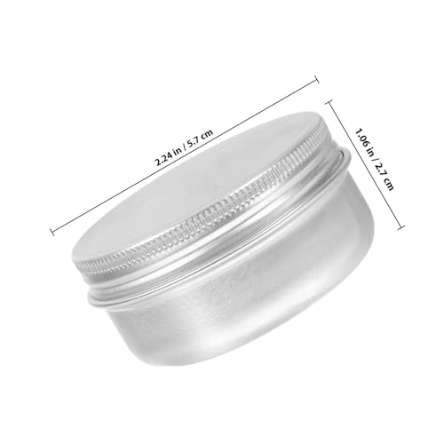 Latas de aluminio herméticas que evitan derrames de cosméticos y condimentos 3