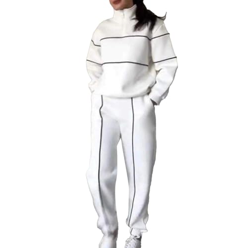 Survêtement 2 pièces pour femme ensemble de salon manches longues automne