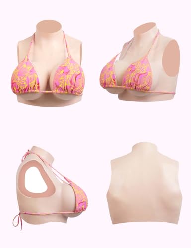 Realistic Silicone Breastplate – Fake Boobs for Cosplay, Crossdressing & Transgender Transition B-G Cup Silicone Breast Forms2