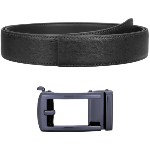 Image of Labnoft Men's PU Leather Auto-lock Belt