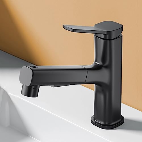 Robinet de lavabo extractible gris pour simplifier votre routine