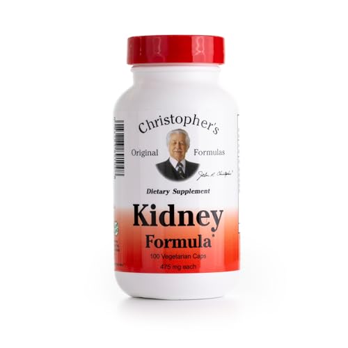 Christophers Original Formulas Kidney Formula - Kidney Cleanse Detox & Repair Formula - Herbal Blend for Kidney Support