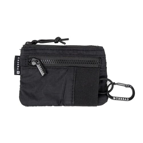 Thread Wallets Pouch Wallet – Compact Zip Wallet with Clear ...