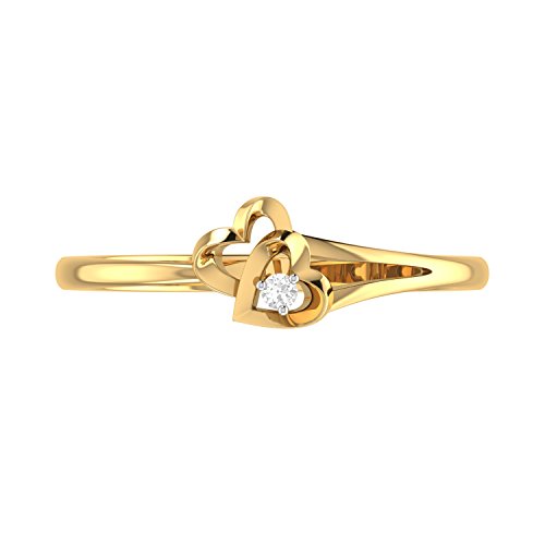 Image of PC Jeweller The Drusilla 18KT Yellow Gold and Diamond Ring for Women