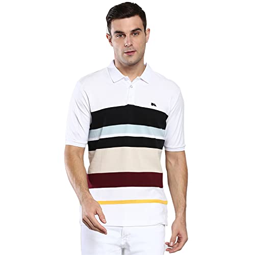 Image of Dennis Lingo Men's Cotton Solid Slim Fit T-Shirt