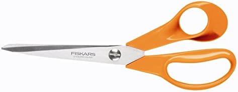 FISKARS Classic Universal Scissors 21cm, Made in Finland โ Stainless Steel Precision Blades, Ergonomic Handle, Durable Heavy Duty Cutting Tool for General Use, Long Lasting