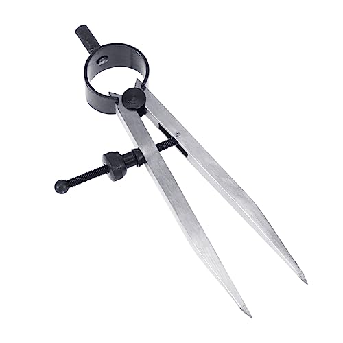 COSMEVIVI Stainless Steel Spring Caliper 100mm Steel Adjustable Caliper for Accurate Distance Measurement