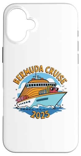 iPhone 16 Plus Bermuda Cruise 2025 Family Trip Funny Summer Sea Holiday Sun Case