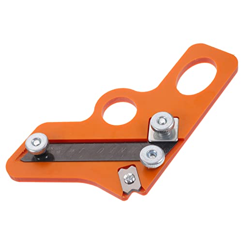 DOITOOL Pialla Manuale Di Precisione Per Smussatura Del Legno Pialla Manuale A Blocco in Acciaio Da 8 Mm