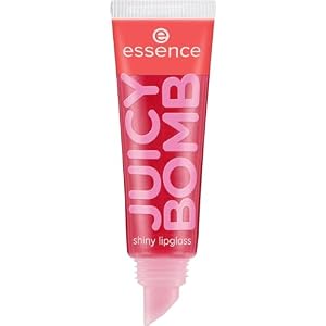Essence – Gloss à Lèvres Juicy Bomb Shiny Lipgloss – 104 Poppin&rsquo; Pomegranate
