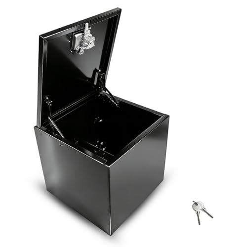 Boîte à outils pour camion anti-vol avec verrou de compression robuste - 2