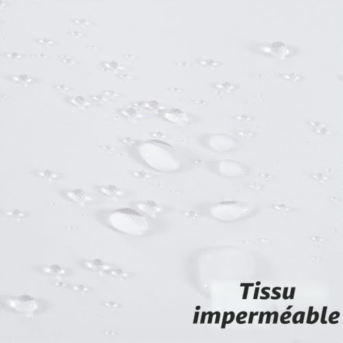 Rideau de douche textile Furlinic en polyester de qualité supérieure