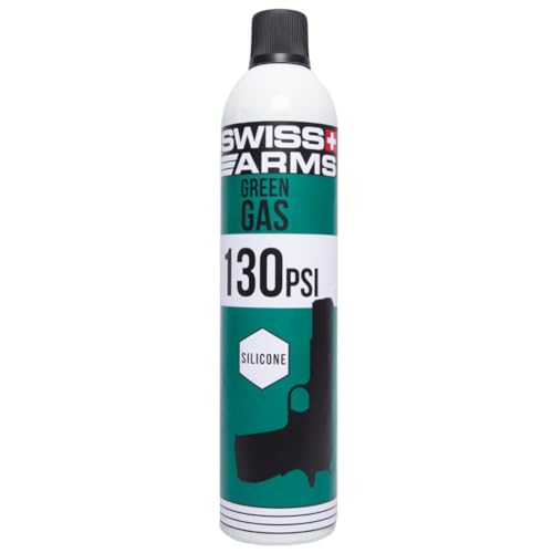 Swiss Arms Bouteille de gaz Blowback GBB NBB 130 PSI avec Silicone 600 ML