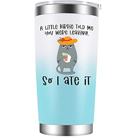 Going Away Gift for Coworker, Women, Men - GSPY Wine Tumbler Cover
