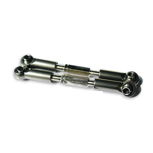 Aluminum Alloy Front Rear Servo Link Upgrade Parts Enhanced Control And Stability Rc Links Linkage(gray)