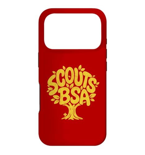 Scouts BSA Tree Art Outdoors Nature Distressed Graphic �X�}�z�P�[�X iPhone 17 Pro �p