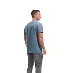 VEIISAR Men's Crew Neck T Shirt - Fitted Elastic Tees Fresh Print Tshirts - Pattern & Color 20+ - Image 2