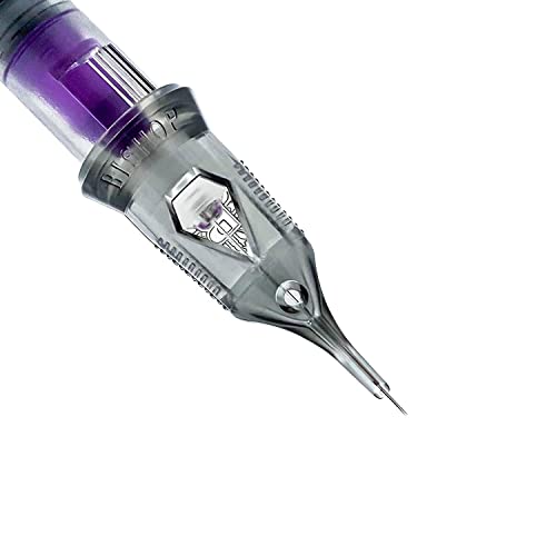 Bishop Tattoo Da Vinci V2 Cartridges - Super Bugpin - 08 Gage With 03 Pins - Round Liner Long - 20 Cartridges