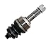 DTA New Front Left CV Axle Compatible with 2015-2019 Honda Foreman Rubicon 500; 2014-2019 Foreman 500; 2015-2019 Rancher 420 IRS (Independent Rear Suspension) Only - Front Left