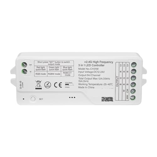 Variateur LED trois-en-un CH31W 2.4GHz à haute fréquence et faible bruit