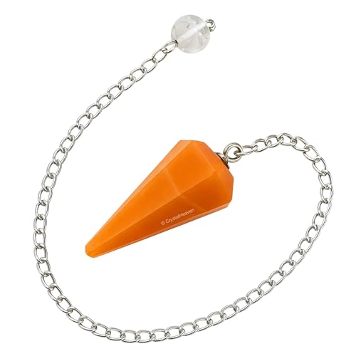Image of Red Aventurine Pendulum Dowsing Tool - Natural Crystal Pendulum for Spiritual Guidance - Premium Dowser Pendulum for Accurate Divination and Energy Healing - Perfect for Energy Healing and Chakra Balancing - Handcrafted with Precision and Elegance