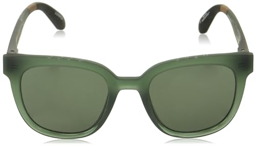 TOMS Juniper Traveler Round Eyeglasses for Women - Designer Sunglasses - UV Protection Glasses w/Case (Matte/Shiny Spruce Crystal Fade, 50mm)2