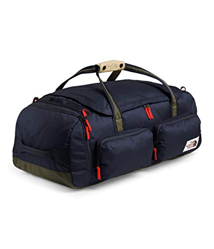 The North Face Berkeley Duffel—L, Aviator Navy Light Heather/New Taupe Green, OS