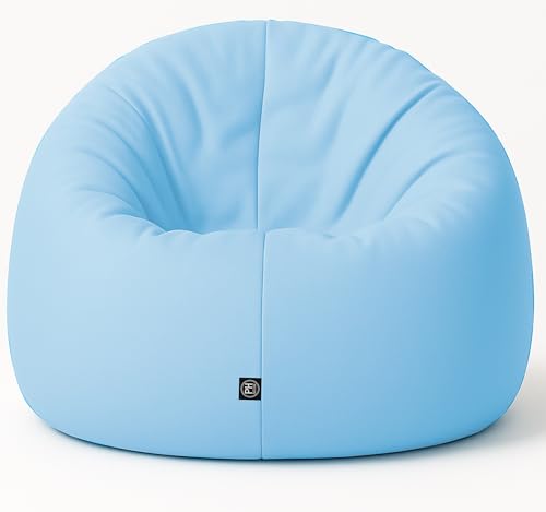 PATCH HOME Sitzsack 2 in 1 Sitzkissen Bodenkissen für Erwachsene & Kinder...