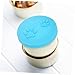 MERRYHAPY 2pcs Wear-Resistant Pet Food Can Covers Convenient Silicone Lids for Cat Dog Food Prevents Spills Keeps Fresh Longer Easy to Use and Clean