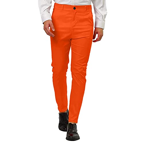 Pantalones de traje para hombre, elásticos, ajustados, de pierna recta, para bodas, elegantes, informales, de negocios, lisos, resistentes a las arrugas, ropa de trabajo, pantalones de vestir