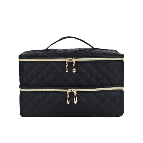 Almacenamiento De Esmaltes De Uñas Bolsa organizadora de esmalte de uñas, 70 botellas, bolso cosmético, organizador, estuche de almacenamiento, transporte de viaje for accesorios de decoración de uñas