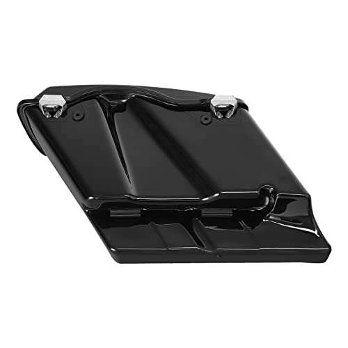 Alforjas rígidas negras estiradas 5" para Harley Touring 1993-2013, modelos Street Glide, Road Glide, Road King, Electra Glide, Ultra-Classic, FLT, FLHT, FLHTCU, FLHRC miniatura 7