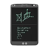 Tableta de escritura LCD de 12 pulgadas Tablero de dibujo digital electrónico Tablero de escritura ultrafino Pantalla dividida Borrado con un clic con botón de bloqueo Regalo para niños Adultos