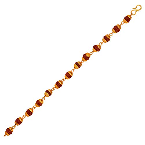 Image of Mahi Rudraksh Bracelet for Men (PABR1100420PR)