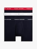 Tommy Hilfiger 3P WB Caleçon Boxeur pour Homme Primary Red/White/Desert Sky M