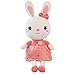 Angela Sleeping Bunny Rabbit Plüschpuppe Mädchen Plüschtier Hase Baby Kuscheltier Hase Baby Stuffed Plush Dolls Toys Weiche Kaninchen Stofftier Kaninchen Tier Kinderspielzeug Geschenk für Kinder