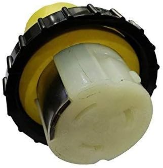 Parkworld 691715 Shore Power Adapter Regular 15A 5-15P Male Plug to Marine 50A SS2-50R Female (Two hots bridged) with Locking Ring