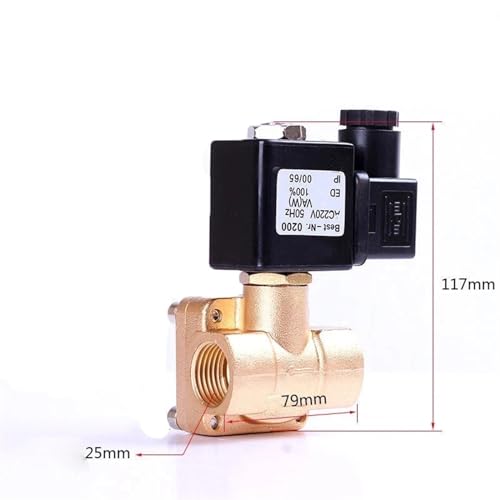 Électrovanne laiton 0927 NF 240V pour régulation d'eau durable - 4