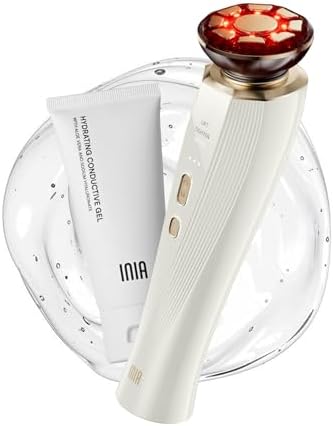 INIA 3-in-1 Red Light Therapy for Face and Neck Beauty Device for...