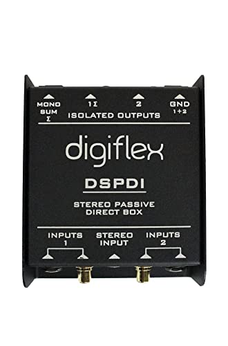 Digiflex - Digiflex DSPDI Stereo Passive Direct Box - -26%