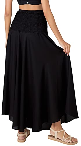 Image of Joob Joob Long Boho Skirts for Women - Bohemian Hippie Maxi Summer Skirt