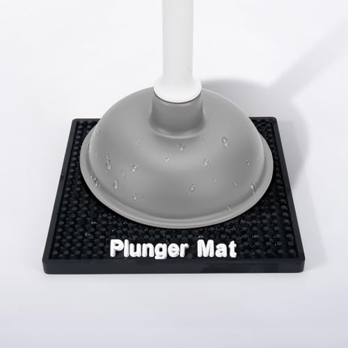 Image of Toilet plungers & Holders, Toilet Plunger with Holder Combo for Bathroom Cleaning, Quick-Drying Plunger with Holder