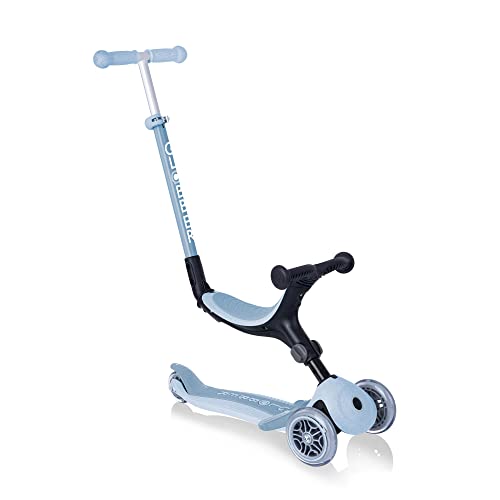 Trottinette 3 roues Globber Go Up pliable et évolutive avec siège amovible pour enfant
