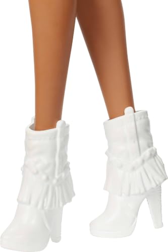Muñeca Barbie Fashionistas con Pelo Negro y Atuendo Oeste miniatura 4