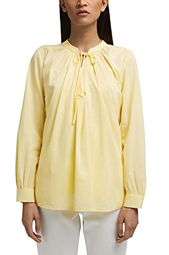 ESPRIT Collection Damen 051EO1F309 Bluse, 745/LIGHT Yellow, 34 Cover