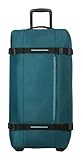 American Tourister Urban Track - Bolsa de Viaje con 2 Ruedas, 78.5 cm, Bolsa Ligera L con 2 Compartimentos y Cerradura TSA, 116 L, Viajes Largos - Blau (Totally Teal)
